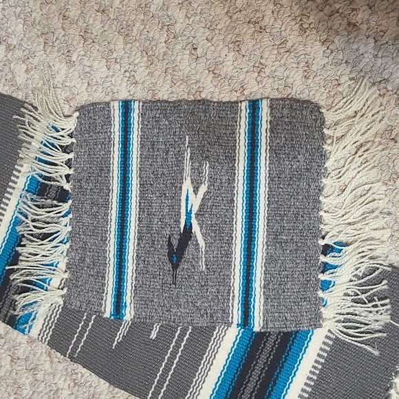 Other - Two alpaca woven mini rugs/table Roadrunner.